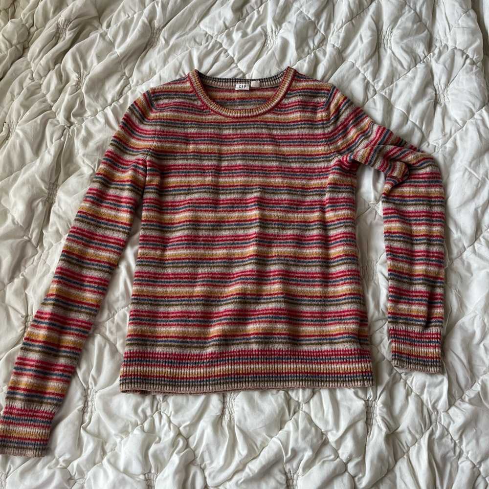 GAP Multicolored Striped Sweater - Picture 3 of 5